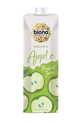 Apple Juice Pressed Organic 1000ml - Greenlands Health Store