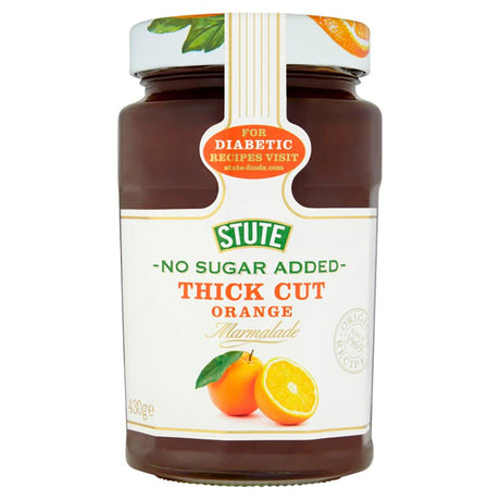 No Sugar Added Thick Cut Orange Marmalade 430g - Greenlands Health Store