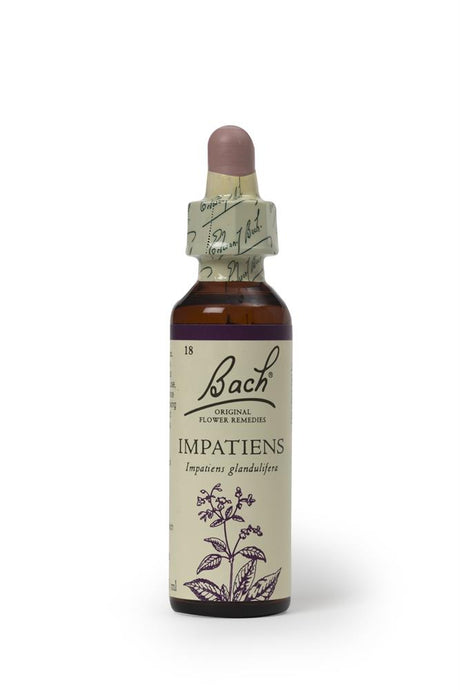 Bach Original Flower Remedies Impatiens 20ml - Greenlands Health Store
