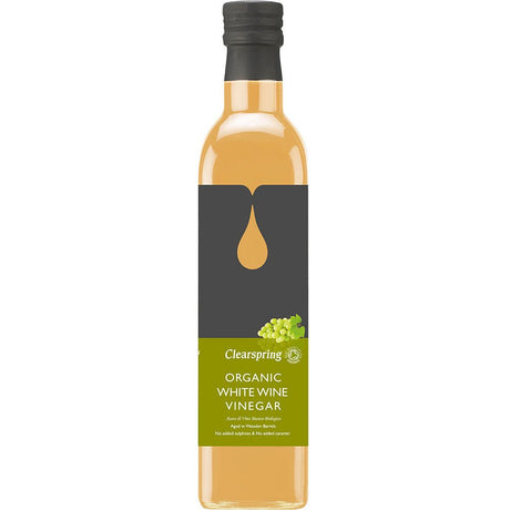 Organic White Wine Vinegar 500ml - Greenlands Health Store