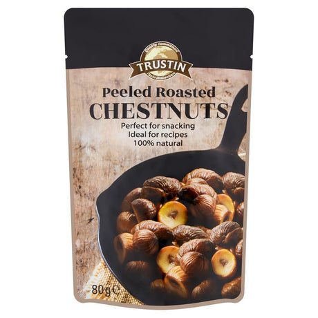 Peeled Roasted Chestnuts 80g - Greenlands Health Store