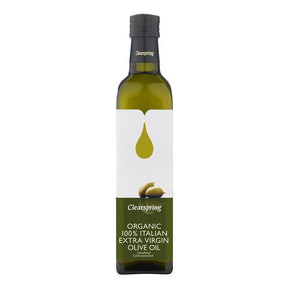 Organic 100% Italian Extra Virgin Olive Oil 500ml - Greenlands Health Store