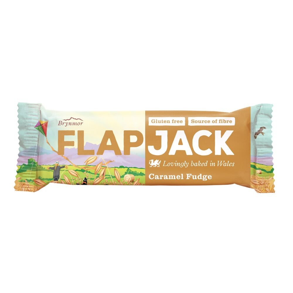 Caramel Fudge Flapjack 80g - Greenlands Health Store