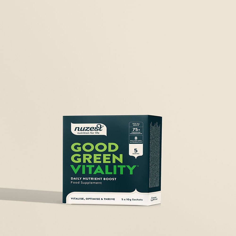 Good Green Vitality - 1 Box With 5 x 10g Sachets - Greenlands Health Store