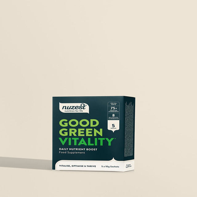 Good Green Vitality - 1 Box With 5 x 10g Sachets - Greenlands Health Store