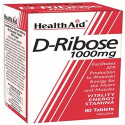 D - Ribose 1000mg - 90 Tablets - Greenlands Health Store