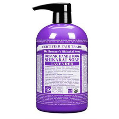 Org Shikakai Lavender Hand Soap 710ml - Greenlands Health Store