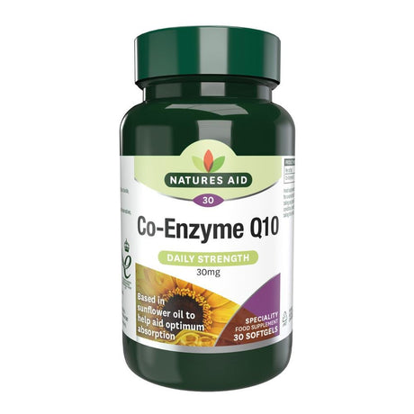 Co - Q - 10 - 30mg (Co Enzyme Q10) 30 Caps - Greenlands Health Store