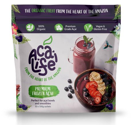 Organic Premium Frozen Acai - Greenlands Health Store