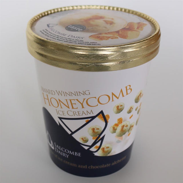 Salcombe Dairy Honeycomb Ice Cream 500ml - Greenlands Health Store