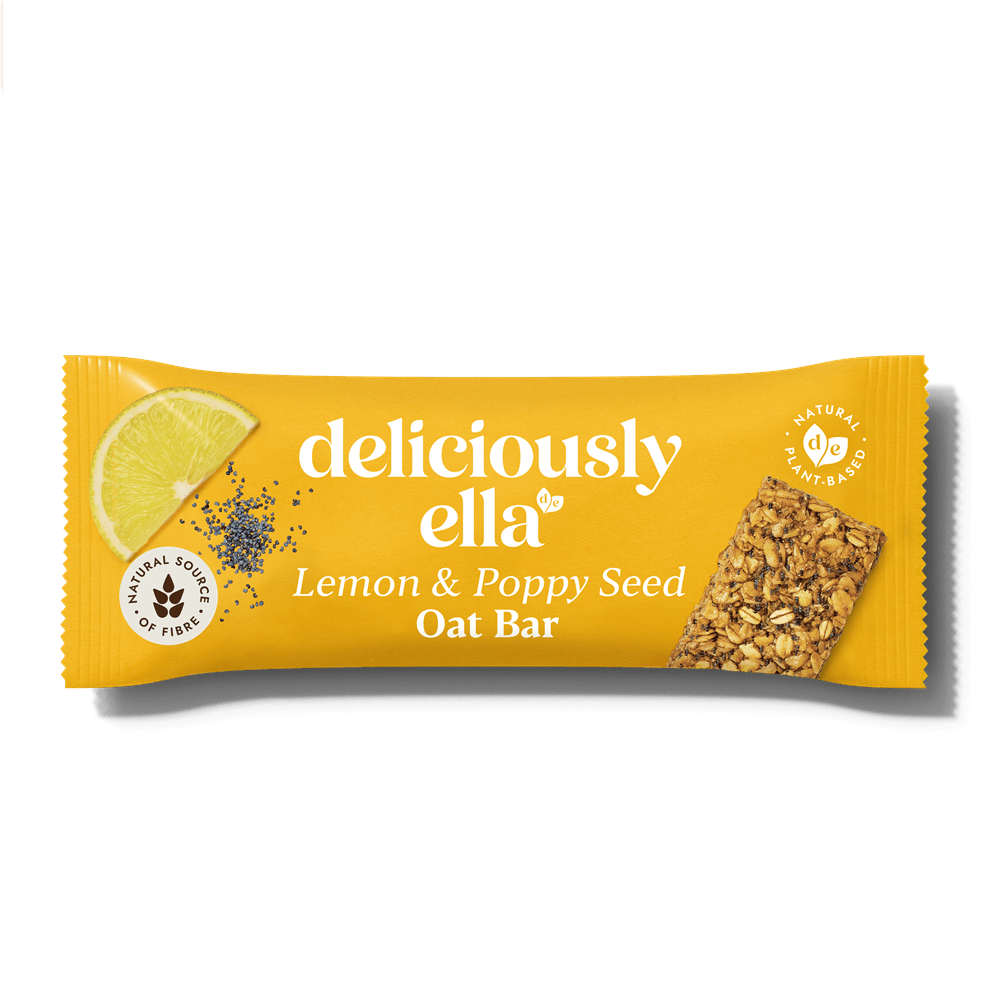 Deliciously Ella Lemon & Poppy Seed Bar 50g - Greenlands Health Store