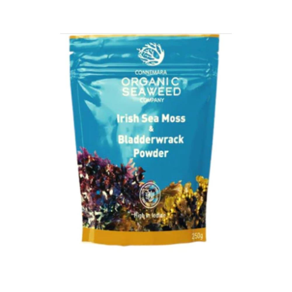 Sea Moss and Bladderwrack Seaweed Supplement. 250g - Greenlands Health Store
