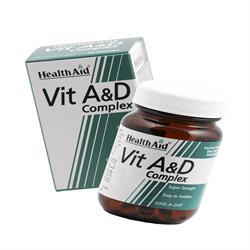 Vit A & D Complex Capsules 60's - Greenlands Health Store
