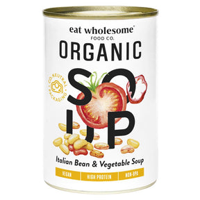 Organic Tuscan Bean & Vegetable Soup 400g - Greenlands Health Store