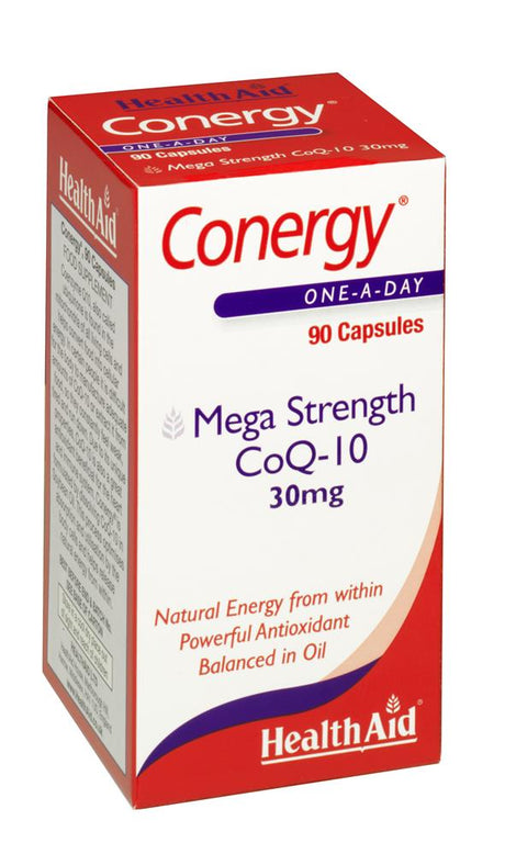 Conergy CoQ - 10 30mg +Vit E Cap - Greenlands Health Store