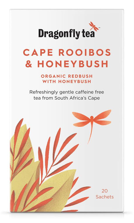 Dragonfly Organic Cape Rooibos & Honeybush 20 bag - Greenlands Health Store