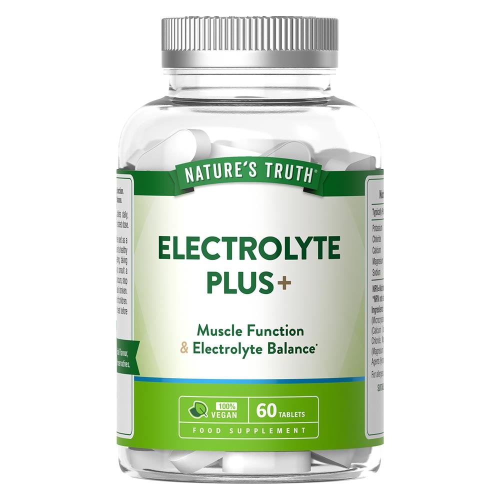 Electrolyte Plus+ 60 Tablets - Greenlands Health Store