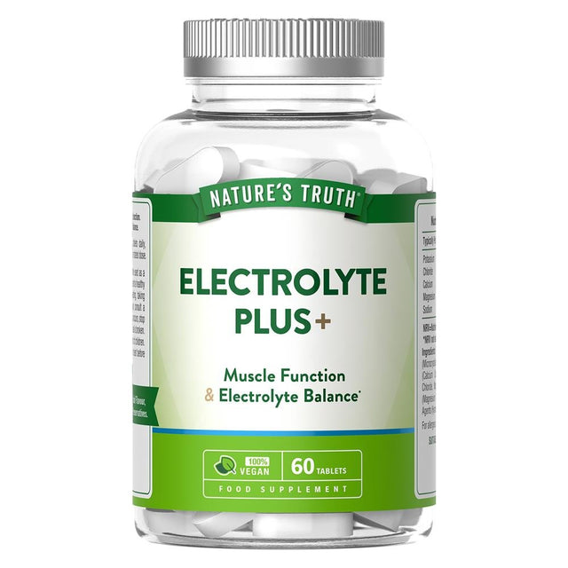 Electrolyte Plus+ 60 Tablets - Greenlands Health Store