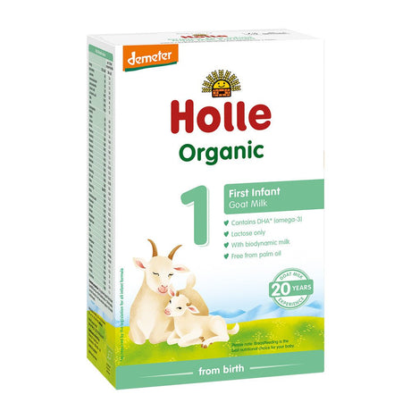 Holle Organic Infant Goat Milk Formula 1 400g - Greenlands Health Store