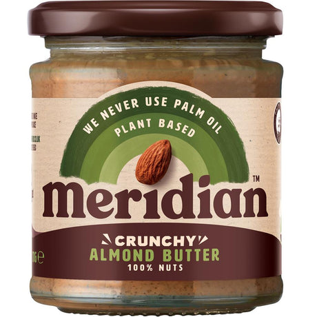 Crunchy Almond Butter 100% 170g - Greenlands Health Store