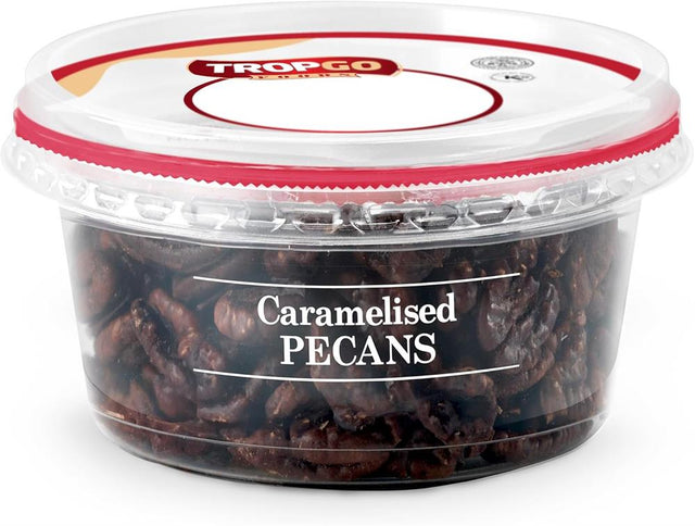 Tropgo Caramelised Pecans 160g - Greenlands Health Store
