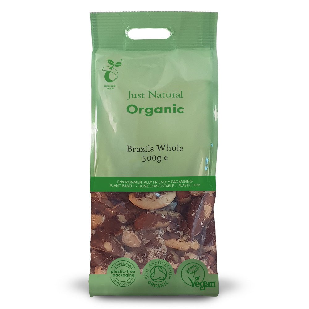 Organic Brazils Whole 500g - Greenlands Health Store