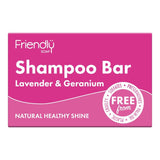 Natural Shampoo Bar - Lavender & Geranium 95g - Greenlands Health Store
