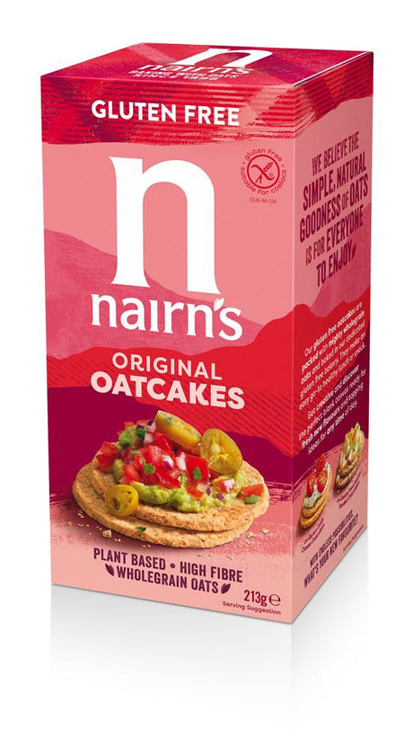 Nairn's Gluten Free Oatcakes 213g - Greenlands Health Store
