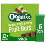 Apple & Date Organic Fruit Snack Bar Multipack 6x17g - Greenlands Health Store