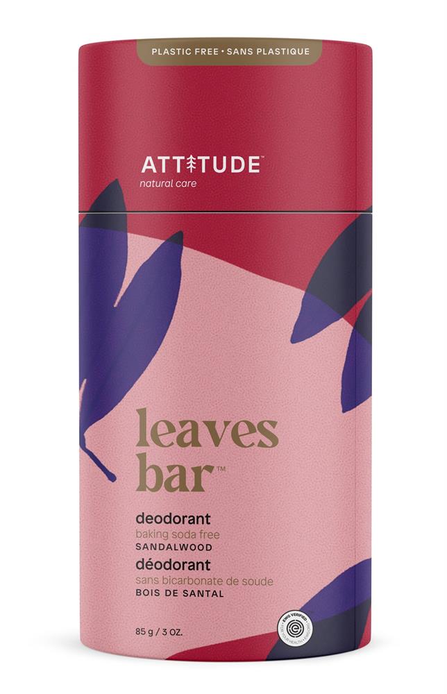 Deodorant Leaves Bar - Sandalwood 85g - Greenlands Health Store
