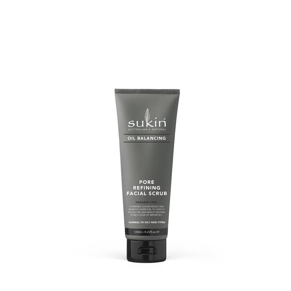 OB + Charcoal Facial Scrub 100ml - Greenlands Health Store