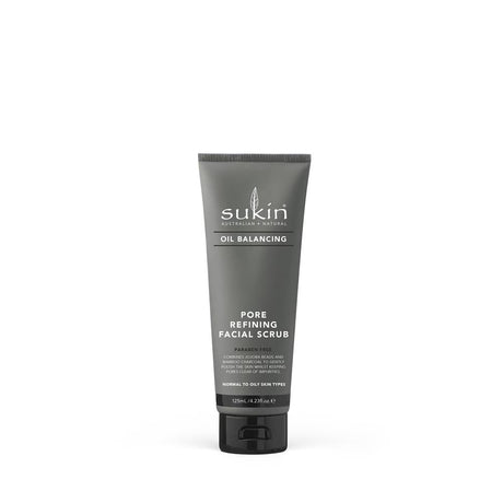 OB + Charcoal Facial Scrub 100ml - Greenlands Health Store