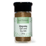 Organic Ground Cumin (Glass Jar) 38g - Greenlands Health Store
