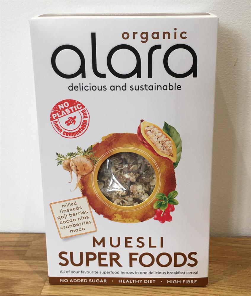 Organic Muesli Super Foods 500g - Greenlands Health Store