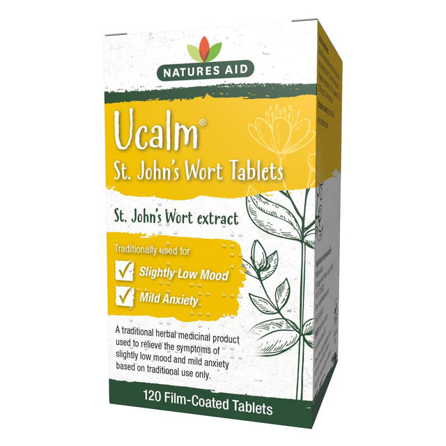 Ucalm 300mg (St Johns Wort) - Greenlands Health Store
