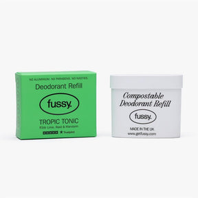 Fussy Natural Deodorant Refill Tropic Tonic 40g - Greenlands Health Store
