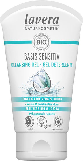 Lavera Basis Cleansing Gel 125ml - Greenlands Health Store