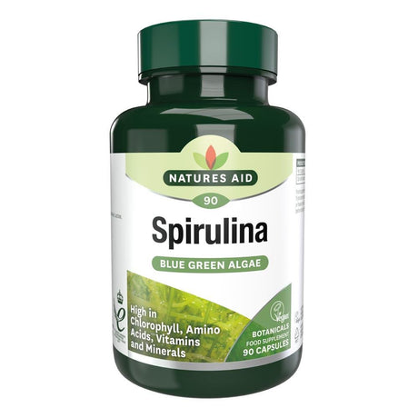Spirulina 500mg 90 Caps - Greenlands Health Store
