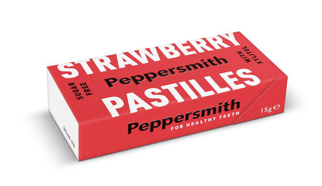Strawberry Xylitol Pastilles 15g - Greenlands Health Store