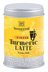 Org Turmeric Latte Ginger Tin 60g - Greenlands Health Store