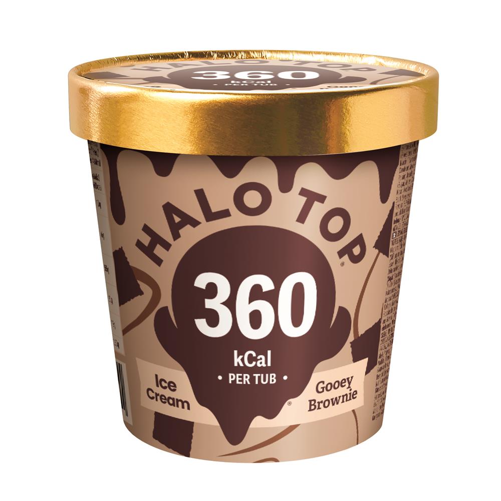 Halo Top Gooey Brownie 460ml - Greenlands Health Store