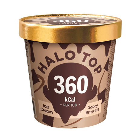 Halo Top Gooey Brownie 460ml - Greenlands Health Store