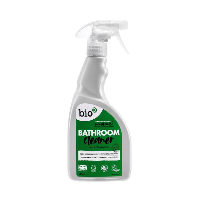 Pine & Cedarwood Bathroom Cleaner Spray - 500ml - Greenlands Health Store