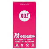 12 hi - sensation CO2 - neutral vegan natural latex condoms - Greenlands Health Store