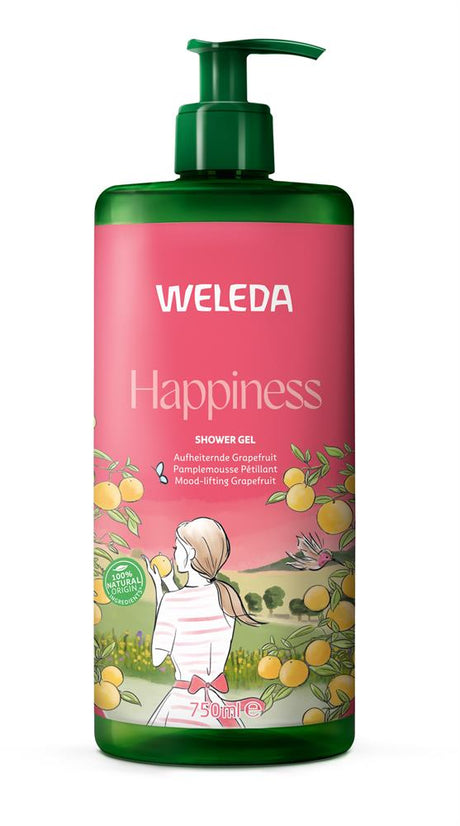 Weleda Happiness Shower Gel Grapefruit - Greenlands Health Store