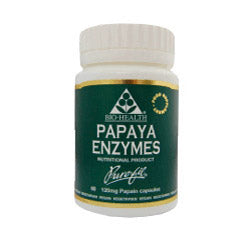 Papaya Enzymes 60 Capsules - Greenlands Health Store