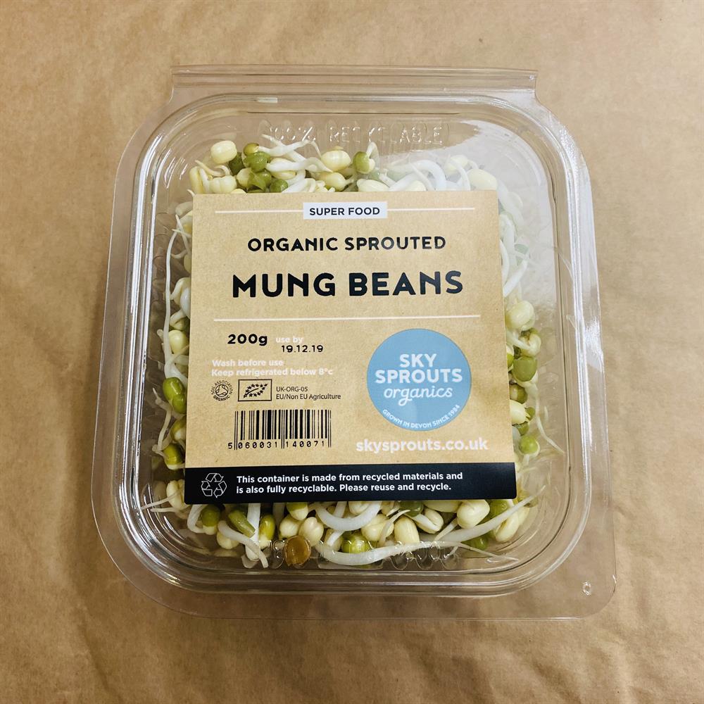 Organic Sprouted Mung Beans 200g - Greenlands Health Store