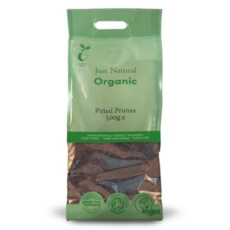 Organic Pitted Prunes 500g - Greenlands Health Store