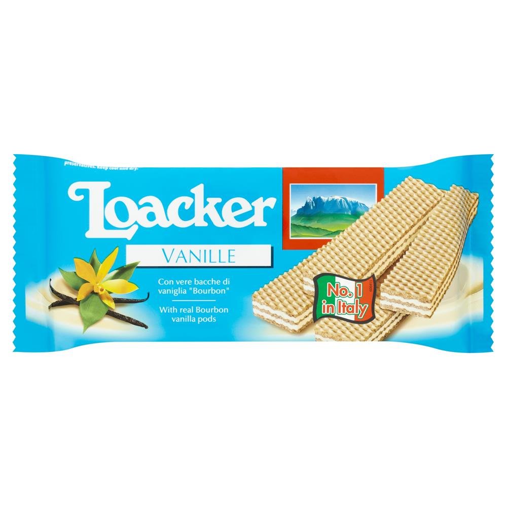 Loacker Vanilla Wafer 90g - Greenlands Health Store