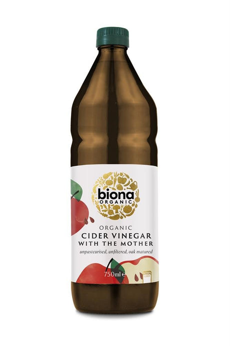 Organic Cider Vinegar with Mother 750ml - Greenlands Health Store